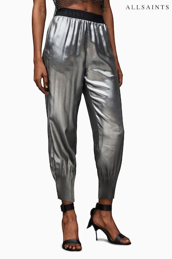 AllSaints Grey Nala Trousers (Q73426) | £149