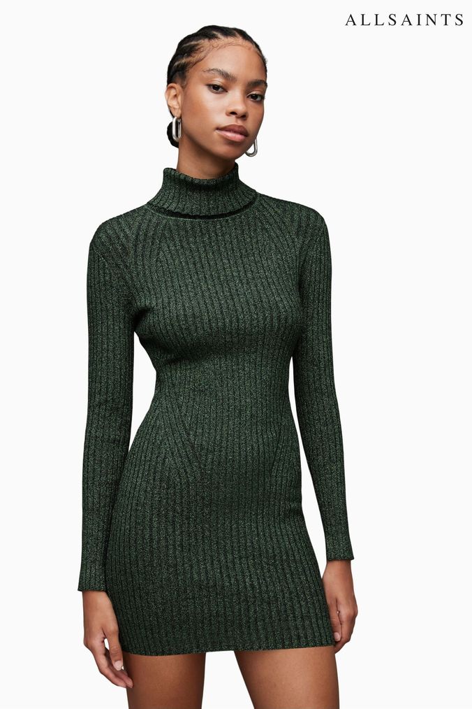 Buy Women s AllSaints Jumper Dress Dresses Online Next UK