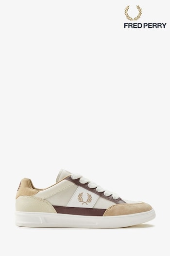 Fred Perry Stone Textured Trainers (Q73608) | £100