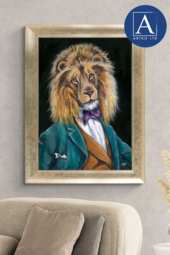 Artko Gold Sir Charles by Louise Brown Framed Art (Q73618) | £110