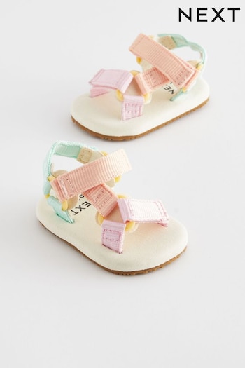Multi Trekker Baby Paint Sandals (0-24mths) (Q73667) | £10