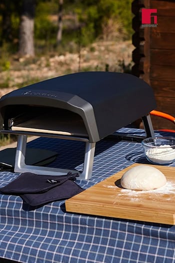 Bergner Black 12 Inch Portable Gas Pizza Oven with Pizza Peel & Bag (Q73928) | £250
