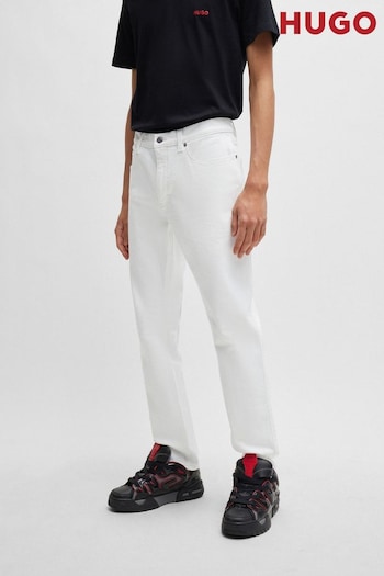 Hugo Extra Slim Fit Comfort Stretch Denim White Jeans (Q74020) | £99