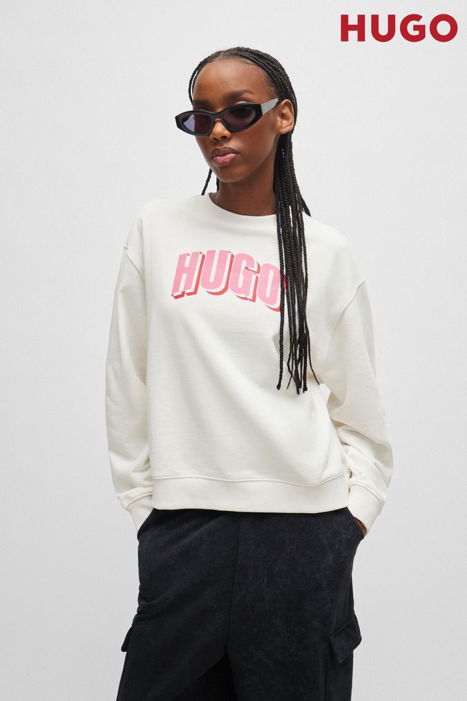 Hugo boss ladies sweatshirt on sale