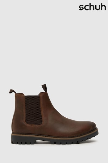 Schuh Dawson Leather Chelsea Boots (Q74241) | £70