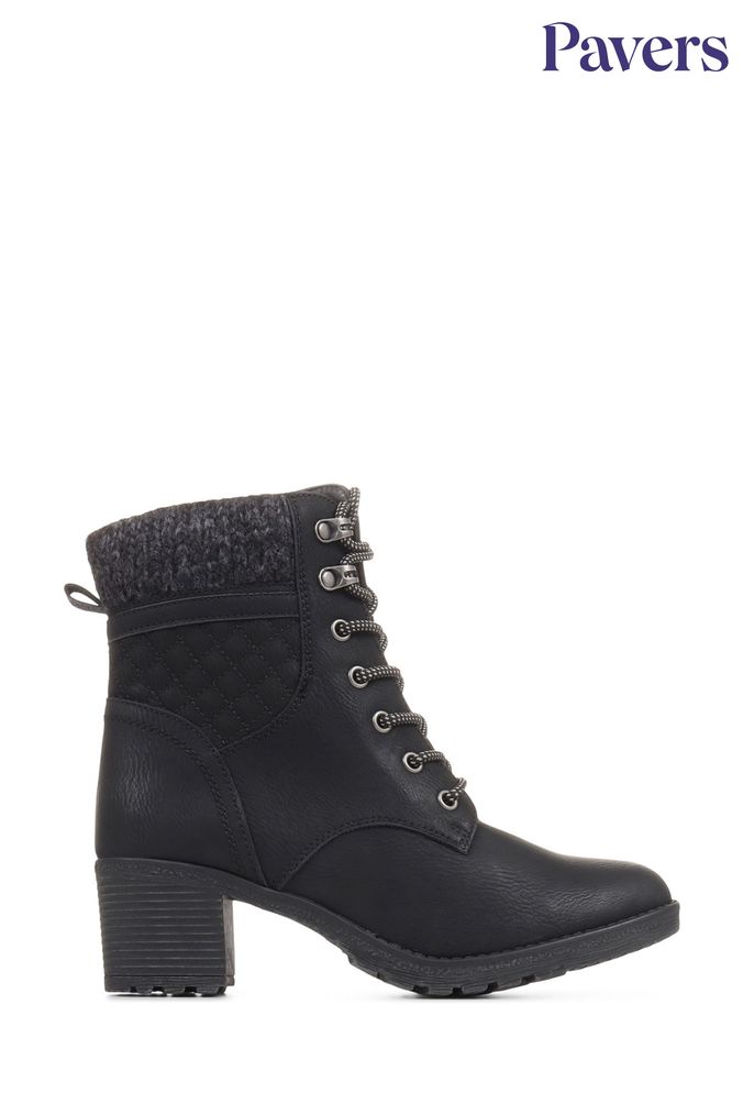 Buy Women s Boots Lace Up Mid Footwear Online Next UK