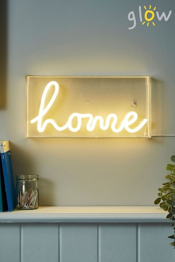 glow White LED Home Acrylic Light Box (Q74689) | £25