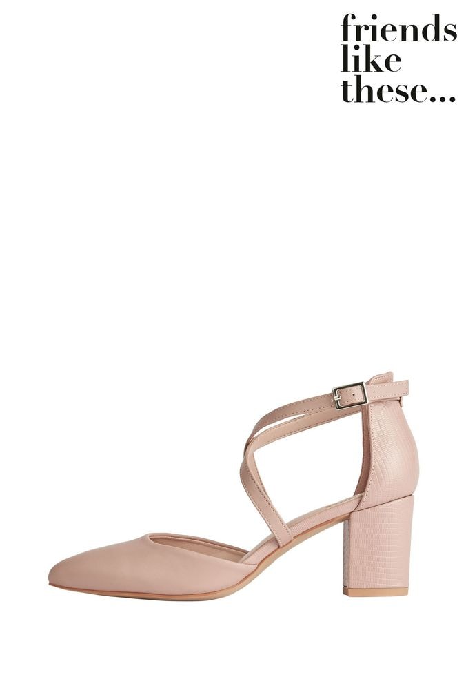 Viviana Cream Block Heel – Monrow Shoes