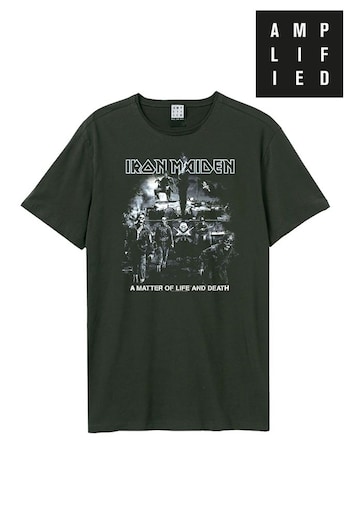 Amplified Iron Maiden Life or Death Green T-Shirt (Q74907) | £25