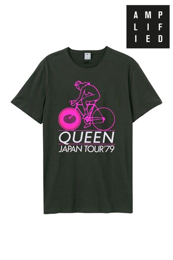 Amplified Queen Japan Tour 79 Black T-Shirt (Q74933) | £25