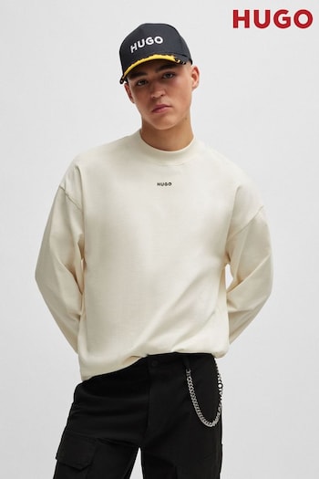 HUGO Relaxed Fit Long Sleeve T-Shirt (Q75138) | £69