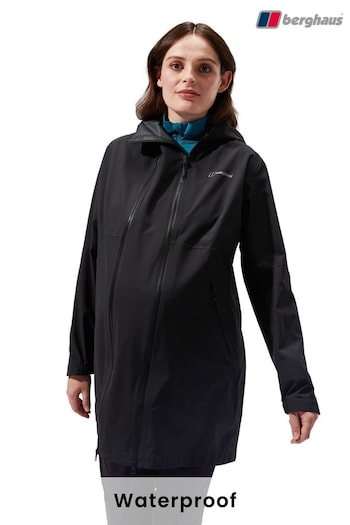 Berghaus Maternity Womens Annaside Waterproof 2 In 1 Black Jacket (Q75189) | £190