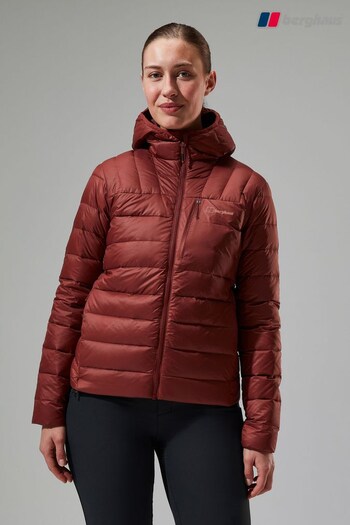 Berghaus Womens Red Silksworth Hooded Down Insulated Jacket (Q75192) | £200