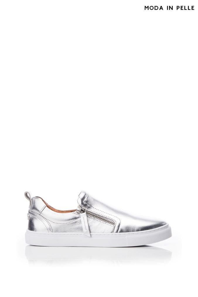 Silver slip best sale on trainers uk