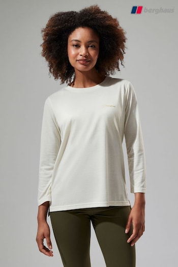 Berghaus Womens Natural Relaxed Long Sleeve Tech T-Shirt (Q75248) | £40