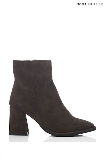 Moda in Pelle Kalinda Flexi Sole Block Heel Ankle metcon Boots (Q75425) | £129