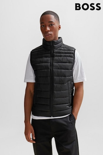 BOSS Black Lightweight Padded Gilet With Water-Repellent Finish (Q75489) | £199