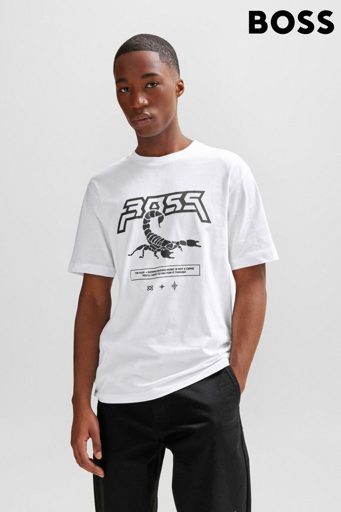 Hugo boss scorpion online t shirt