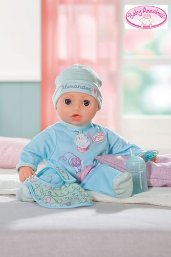 Baby Annabell Interactive Alexander 43cm Doll (Q75559) | £65