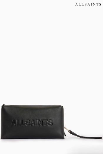 AllSaints Black Elliotte Pouch (Q75628) | £99