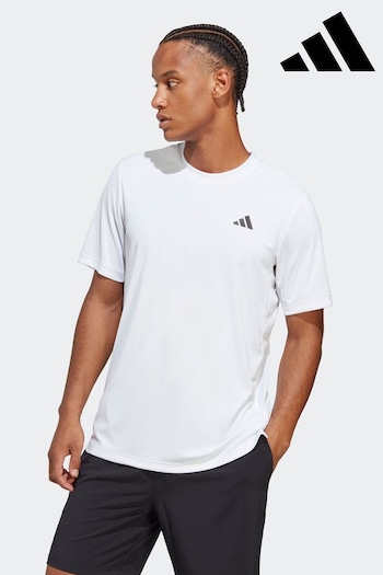 adidas White Club Tennis T-Shirt (Q75837) | £30