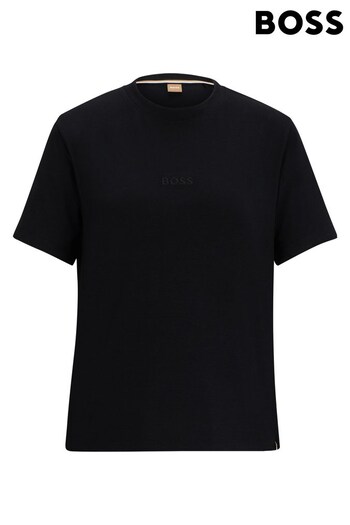 BOSS Black Regular-fit T-Shirt With Tonal Embroidered Logo (Q75854) | £59