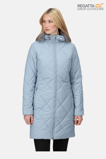 Regatta Grey Fritha LI Longline Insulated Jacket (Q75983) | £70