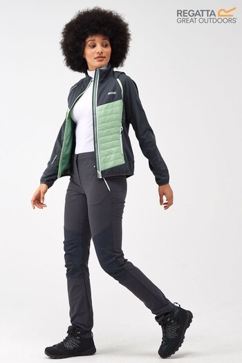 Regatta Grey Steren Hybrid Jacket (Q76053) | £84