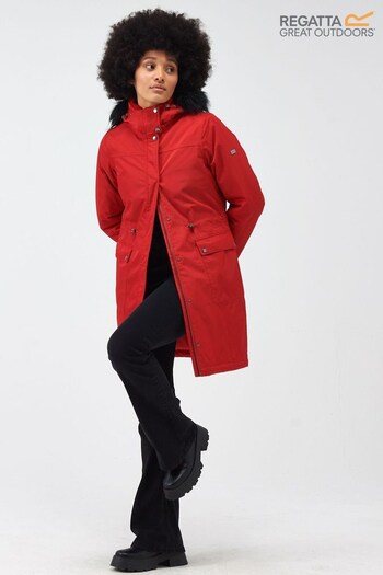 Regatta Red Lellani Waterproof Insulated Jacket (Q76068) | £98