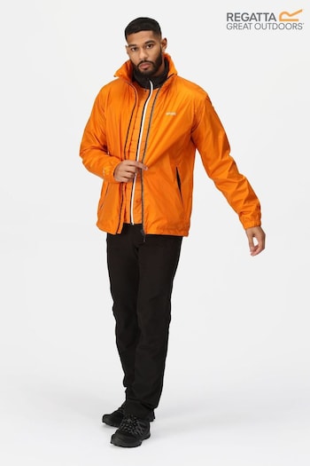 Regatta Orange Lyle IV Waterproof Shell Jacket (Q76076) | £49