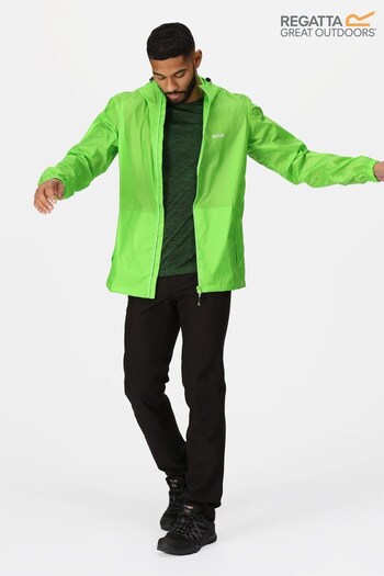 Regatta Green Pack It LII Waterproof Jacket (Q76120) | £35