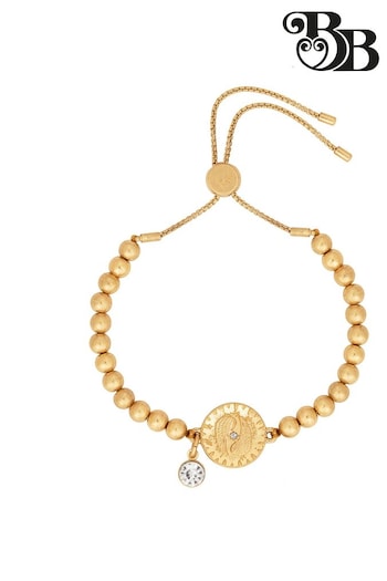 Bibi Bijoux Gold Tone 'Starlit Harmony' Disc Friendship Bracelet (Q76204) | £25
