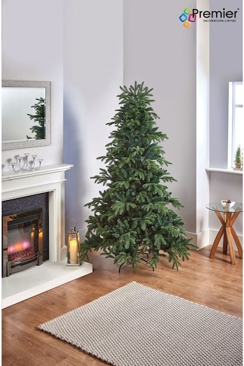 Premier Decorations Ltd Green 7ft Calgary Spruce PE/PVC Christmas Tree (Q76211) | £200