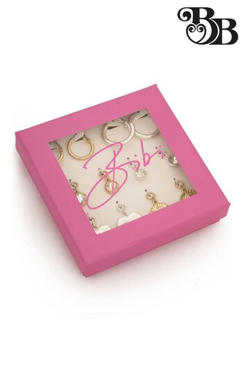 Bibi Bijoux Gold Tone Mix 'VersaStyle' Multi-Way Earrings Boxed Gift (Q76224) | £30