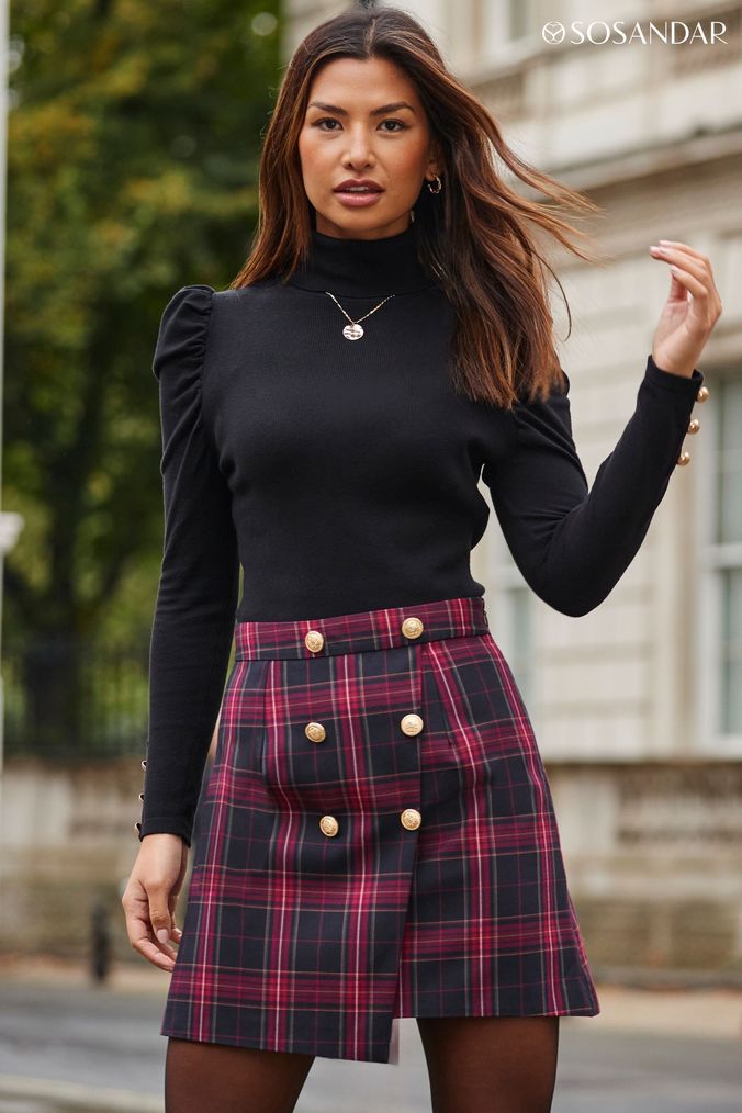 High waisted skirt uk deals