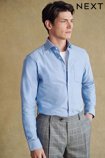 Barbour® Blue Cotton Oxford Shirt (Q76580) | £80