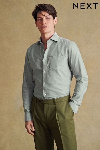 Barbour® Green Cotton Oxford Shirt (Q76604) | £80