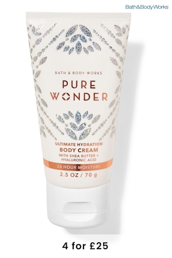 Bath & Body Works Pure Wonder Travel Size Body Cream 2.5 oz / 70 g (Q76607) | £11