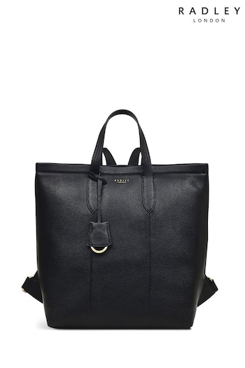 Radley London Large Furze Lane Zip-Top Black Backpack (Q76798) | £239