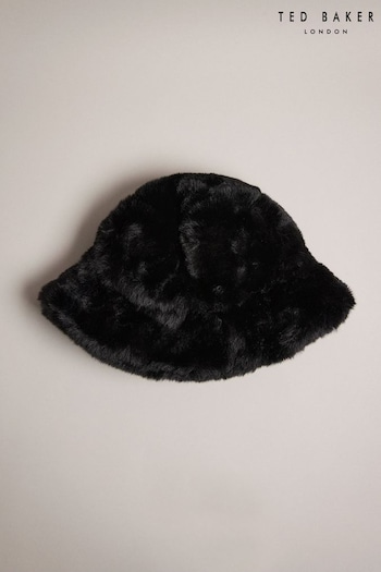 Ted Baker Prinnia Faux Fur Bucket Hat (Q76859) | £35