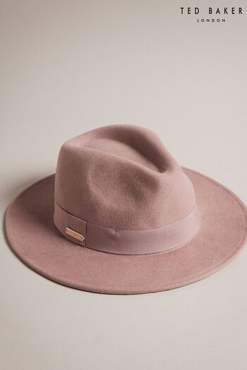 Ted Baker Pink Felt Trilby Hat (Q76923) | £65