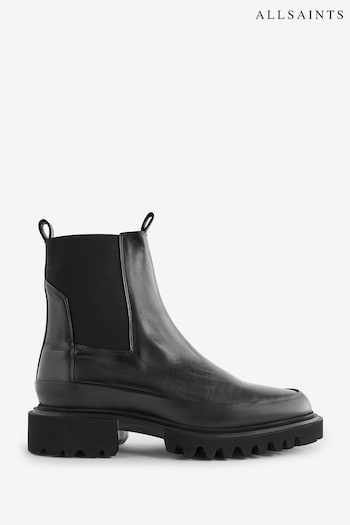 AllSaints Black Harlee Boots (Q77007) | £199