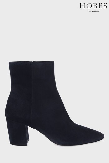 Hobbs Blue Lyra Ankle Boots Originals (Q77161) | £189