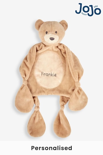 JoJo Maman Bébé Bear Personalised Bear Comforter (Q77247) | £18