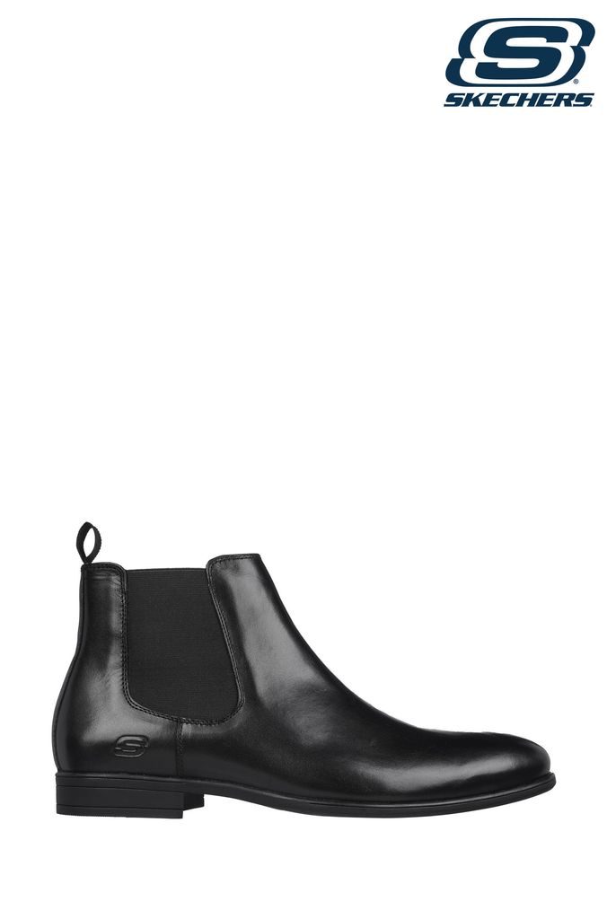 Skechers mens sale chelsea boots