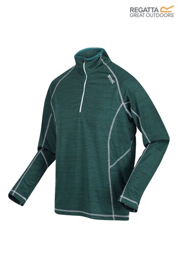 Regatta Green Yonder Half Zip Stretch Fleece (Q77849) | £28