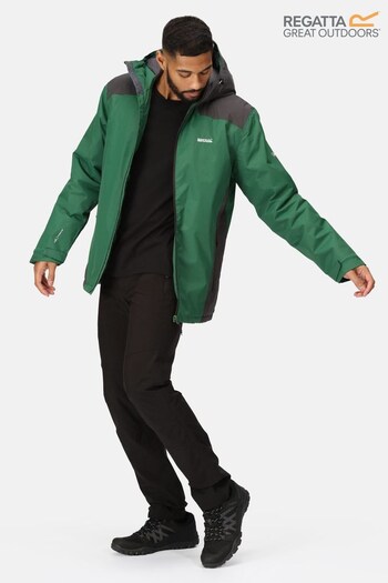 Regatta Green Thornridge LI Waterproof Jacket (Q77853) | £49