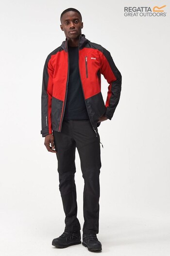Regatta Dark Red Highton Stretch LII Waterproof Jacket (Q78039) | £70
