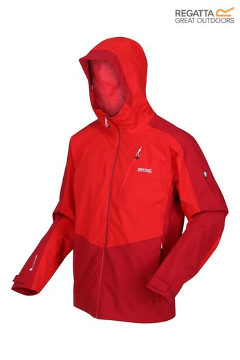 Regatta Dark Red Highton Stretch LII Waterproof Jacket (Q78045) | £70