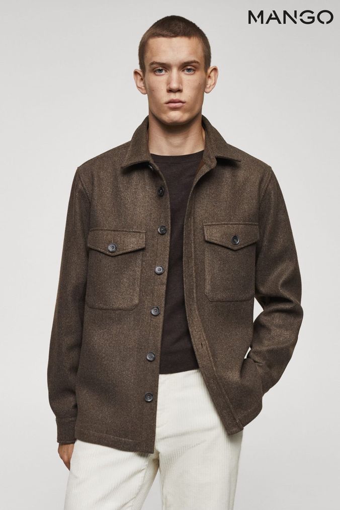 Buy Men s Mango Jackets Online Next UK